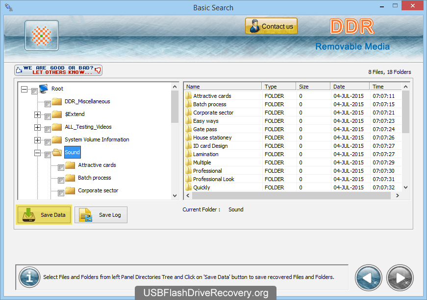 Removable Media Data Recovery software