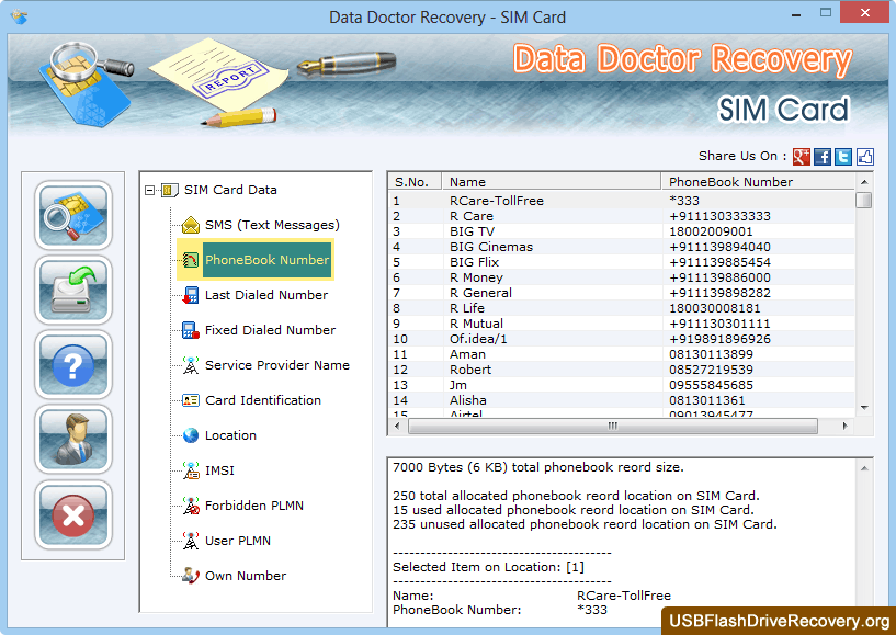 SIM Card Data Recovery 5.4.1.2 full