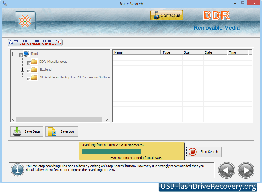 Removable Media Data Recovery