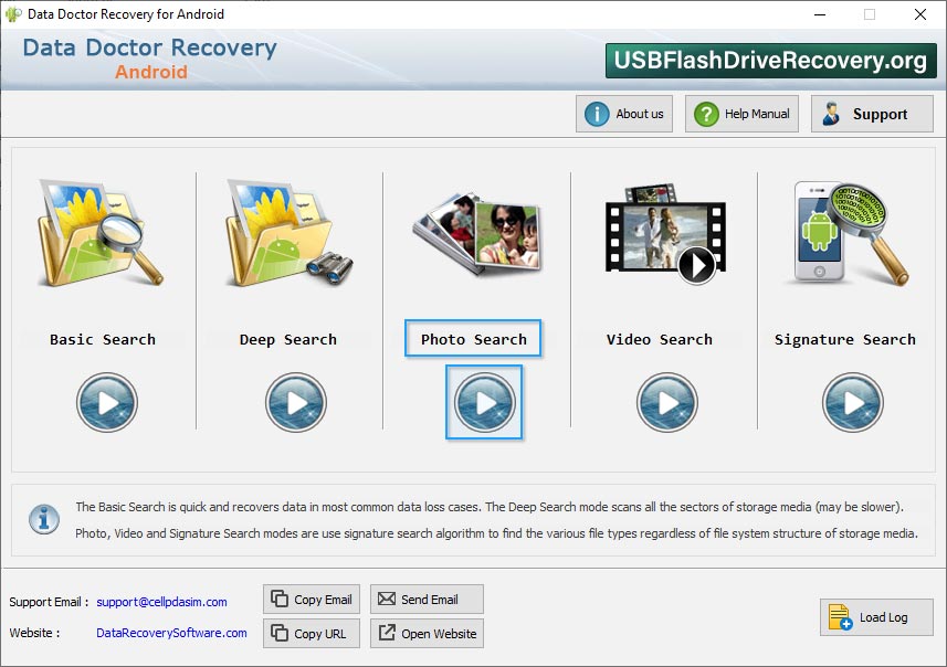 Select recovery modes