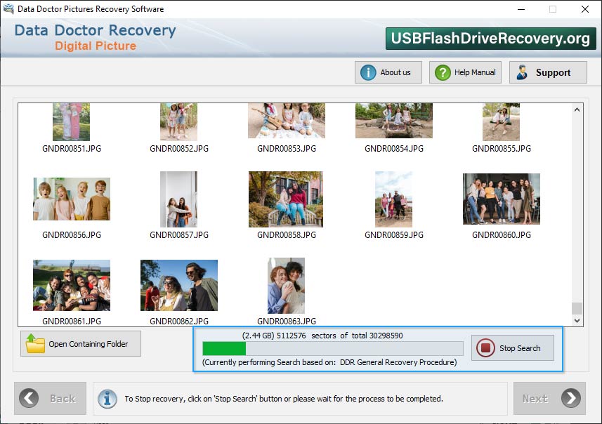 Digital Pictures Recovery