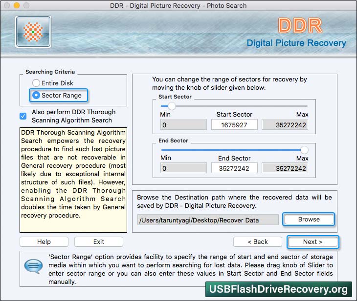 Choose either ‘Entire Disk’ 