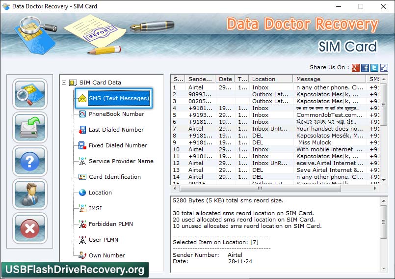 SIM Card Data Recovery
